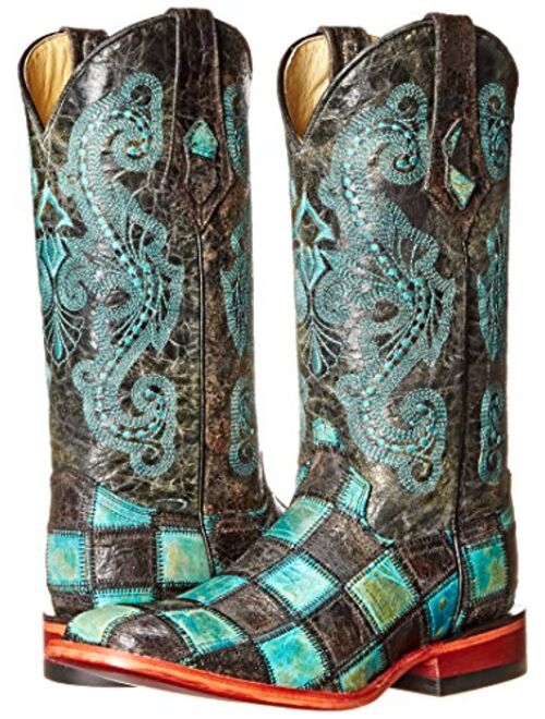 Ferrini Women's Patchwork BT Western Boot