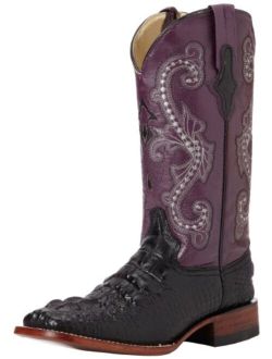 Ferrini Women's Print Hornback Caiman