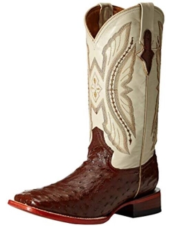 Ferrini Men's Full Quill Ostrich Western Boot