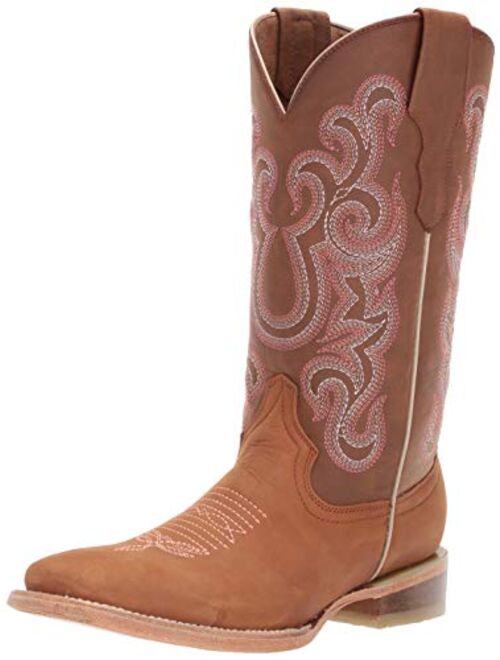 Ferrini Women's Maverick Western Boot Broad Square Toe