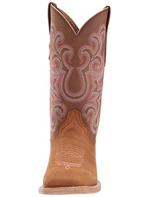 Ferrini Women's Maverick Western Boot Broad Square Toe