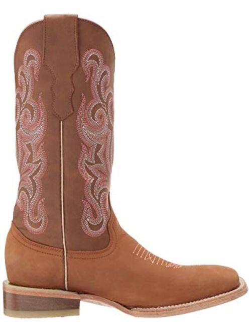 Ferrini Women's Maverick Western Boot Broad Square Toe