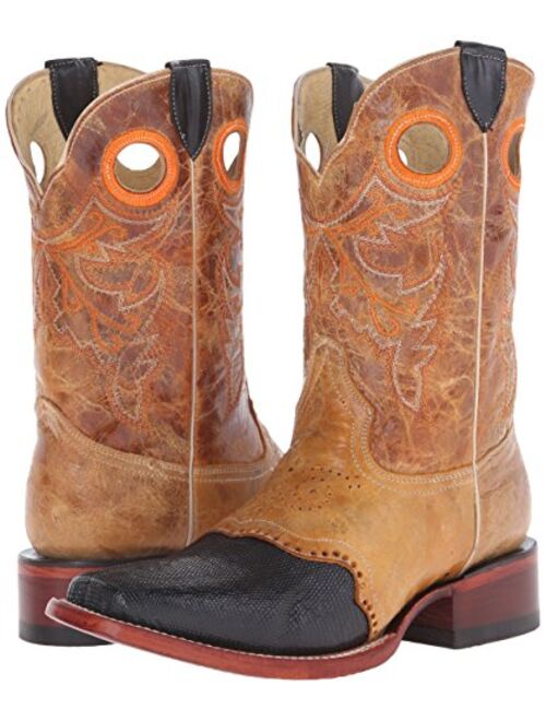 Ferrini Men's Lizard Vamp Western Boot