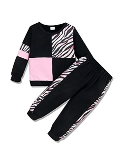 WESIDOM Baby Girl Clothes Sets, 2pcs Autumn Long Sleeve Clothes Outfits Toddler Girl Sweater Sets