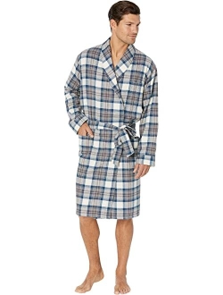 Scotch Plaid Flannel Robe Regular