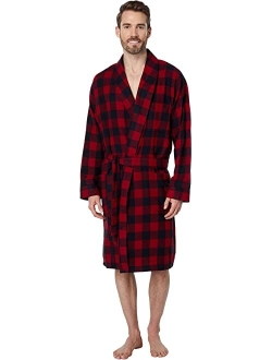 Scotch Plaid Flannel Robe Regular