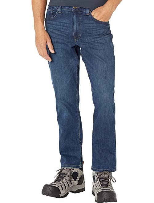 L.L.Bean BeanFlex Standard Fit Jeans in Deep Indigo