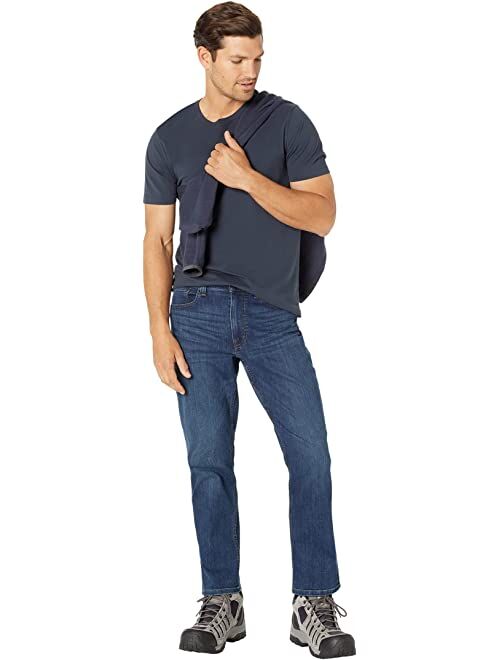 L.L.Bean BeanFlex Standard Fit Jeans in Deep Indigo