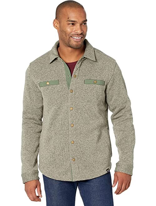 L.L.Bean Sweater Fleece Shirt Jac Regular