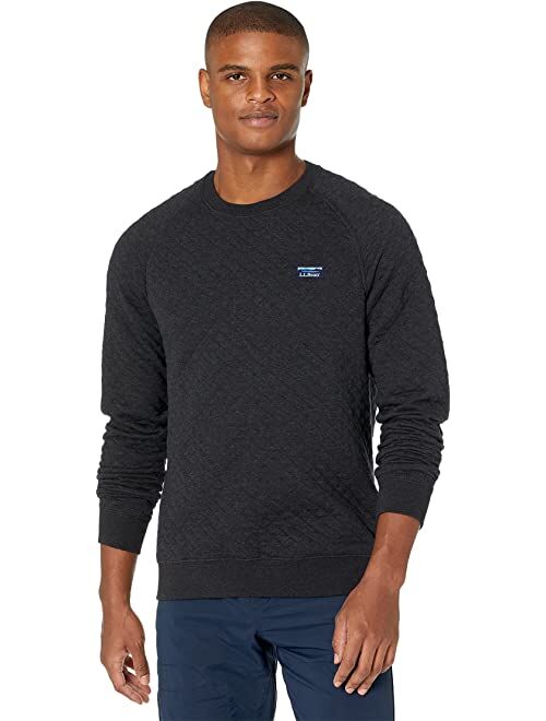 L.L.Bean Quilted Crew Neck Regular