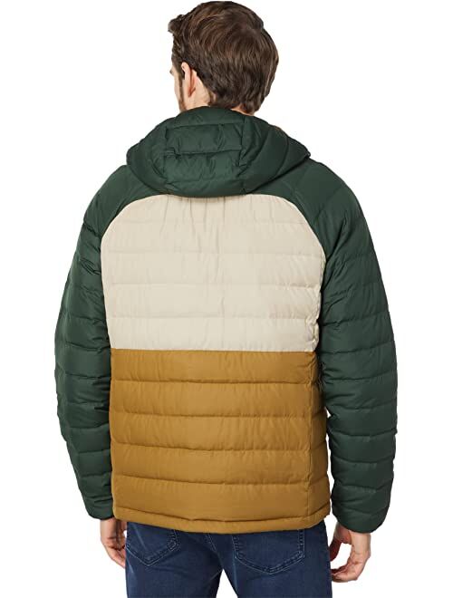 L.L.Bean Bean's Down Hooded Jacket Color-Block