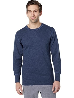 Double Layer Thermal Crew Neck