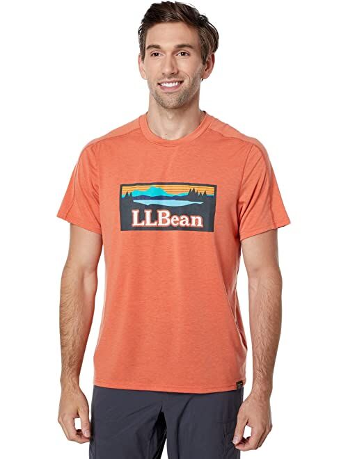 L.L.Bean Everyday SunSmart Tee Short Sleeve Graphic