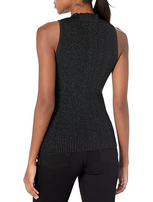 Michael Stars Kara Mock Neck Shell Top