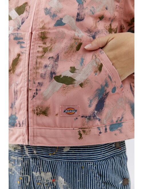 Dickies X Urban Renewal Remade Paint Zip Jacket