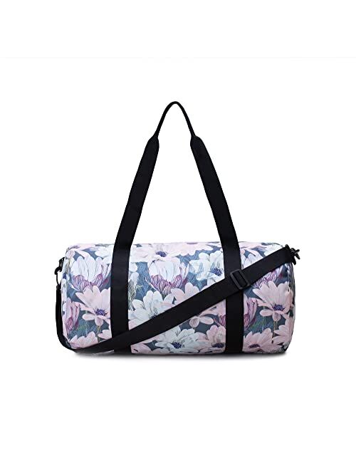 Jadyn B Jadyn 19 Barrel Womens Duffel/Gym/Weekender Bag (Blooming Daisy)