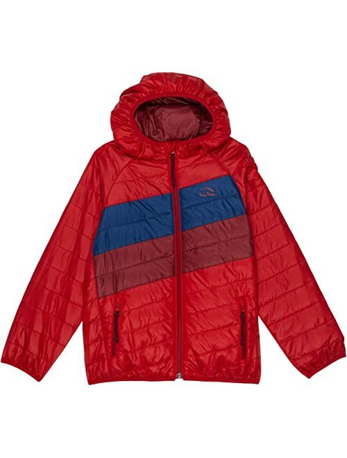 L.L.Bean Primaloft Packaway Hooded Color-Block Jacket (Little Kids)