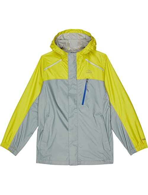 L.L.Bean Trail Model Rain Jacket Color-Block (Big Kids)