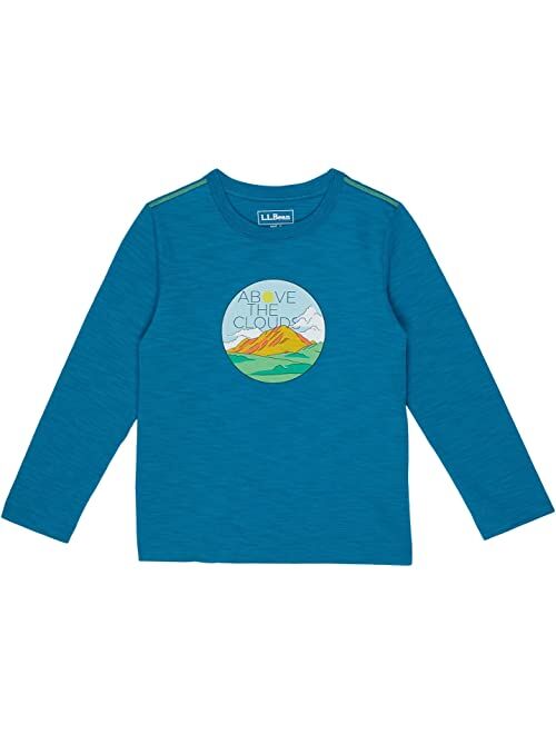 L.L.Bean Graphic Tee Glow in the Dark Long Sleeve (Big Kids)