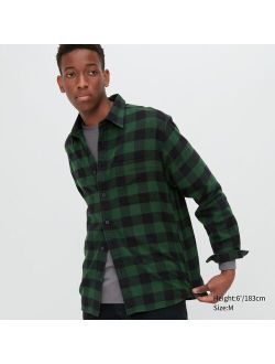 Flannel Checked Long-Sleeve Shirt