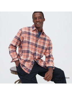 Flannel Checked Long-Sleeve Shirt