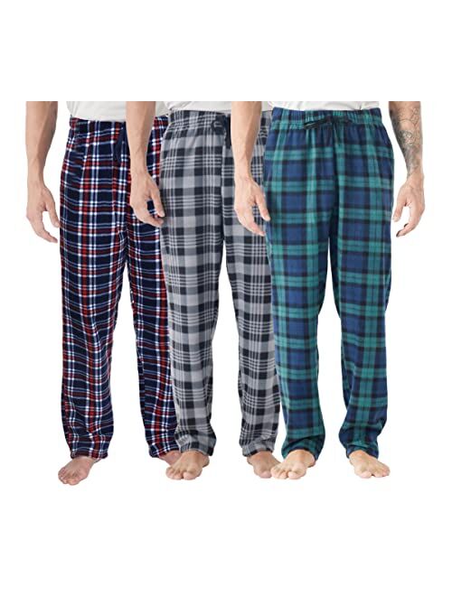 Sova Men's 2-Pack Ultra Comfy Fit Micro Fleece Pajama Pants