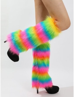 Fluffy Leg Warmers