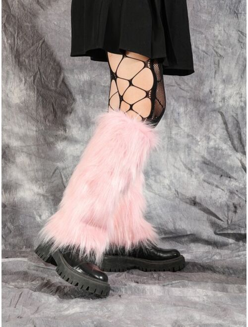 Shein Fluffy Leg Warmers