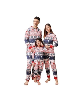 Angelggh Matching Christmas Onesies Pajamas for Family, Holiday PJs for Women/Men/Kids/Couples/Adult, Vacation Cute Printed Loungewear