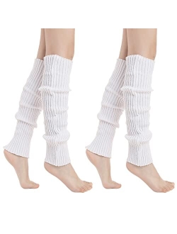 Sarfel Leg Warmers for Women 80s Ribbed Knit Leg Warmer Custume Womens Leg Warmers Sports Party Accessories