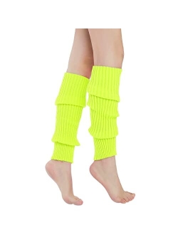 Sarfel Leg Warmers for Women 80s Ribbed Knit Leg Warmer Custume Womens Leg Warmers Sports Party Accessories