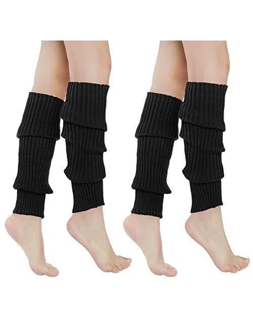 Sarfel Leg Warmers for Women 80s Ribbed Knit Leg Warmer Custume Womens Leg Warmers Sports Party Accessories