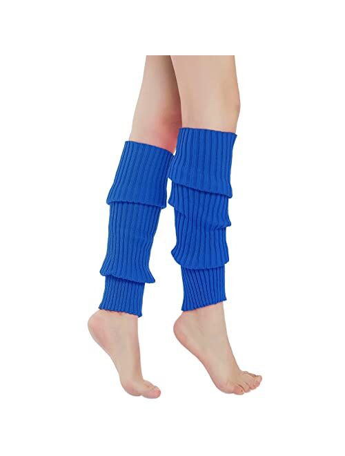 Sarfel Leg Warmers for Women 80s Ribbed Knit Leg Warmer Custume Womens Leg Warmers Sports Party Accessories