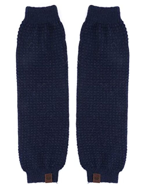 Marino Avenue Marino Long Leg Warmers For Women - Winter Knee High Knit Leg Warmer Socks, Enclosed in an Elegant Gift Box