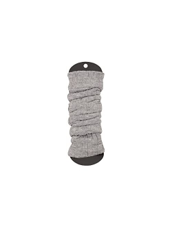 SERIMANEA Wool Knit Long Leg Warmers for Women and Girls Ankle Cuffs Max Calf's Circumference-14.5" Length-23.6"