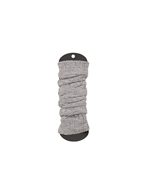 SERIMANEA Wool Knit Long Leg Warmers for Women and Girls Ankle Cuffs Max Calf's Circumference-14.5" Length-23.6"