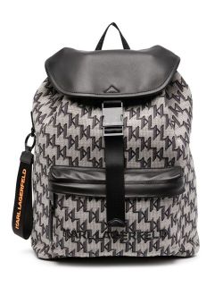 K/Monogram jacquard backpack