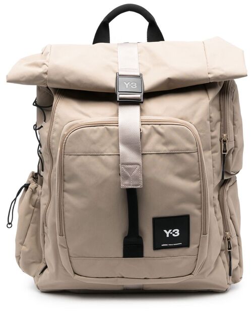 Y-3 logo-patch backpack