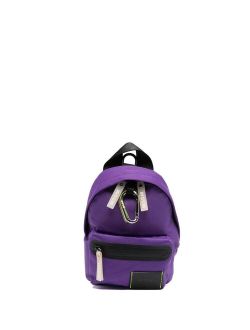 logo-patch mini backpack