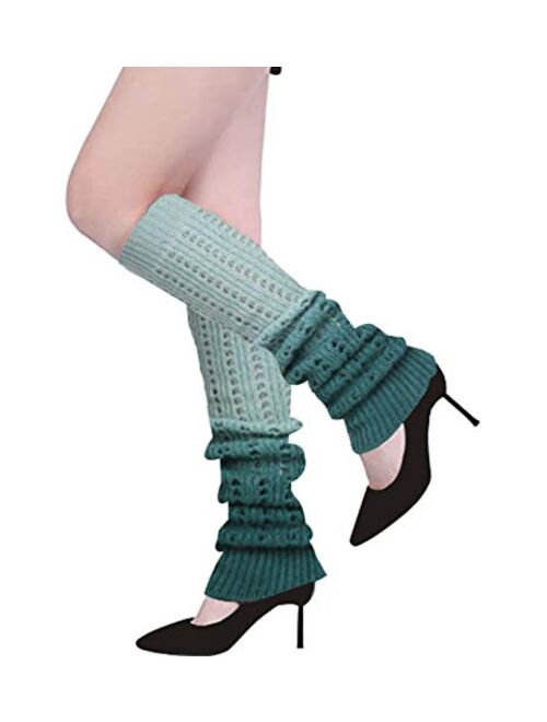 Benefeet Sox LegWarmerfor Women80s GirlWool RibbedKnitThighHighSocksExtra Long CrochetKnit LongBootSocksKnee High Party Yoga