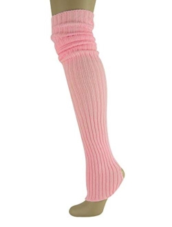 Mysocks Leg Warmers Extra Soft Stylish Fancy Winter 80s Party Dance Neon Long Legwarmers for Women Girls Ladies