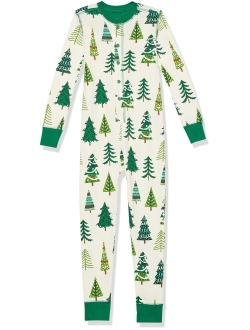 Girls' Organic Cotton One Piece Pajama