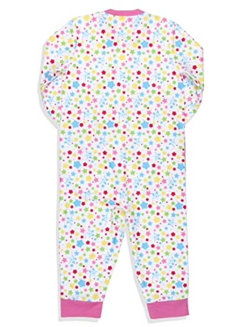 Intimo Nickelodeon Toddler Girls' Dora the Explorer Union Suit Footless Pajama