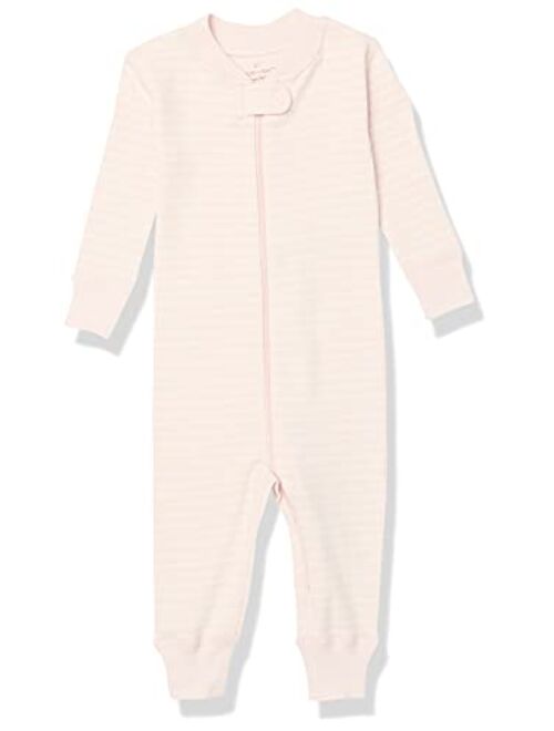 Moon and Back by Hanna Andersson Baby Girls' one-Piece Organic Cotton Footless Pajamas