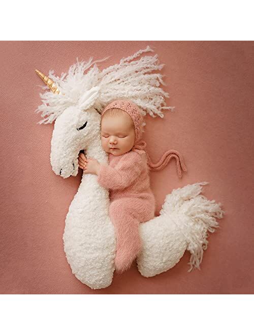 Khc-Khf Newborn Baby Photography Props Animal Shaped Photography Pillow Baby Photography Props for Boy or Girl Baby Photoshoot Props Baby Photo Props Infant Photography P