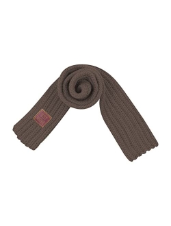 Rarityus Kids Knitted Scarf Fashion Solid Color Toddler Soft Warm Scarves Neck Warmer Winter for Girls Womens