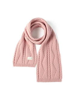 Sinsinfuns Kids Toddler Scarf Winter Warm Knit Scarves Neck Warmer Fashion Scarf for Boys Girls