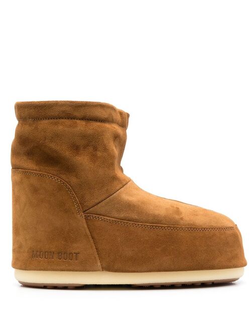 Moon Boot Icon Low suede snow boots