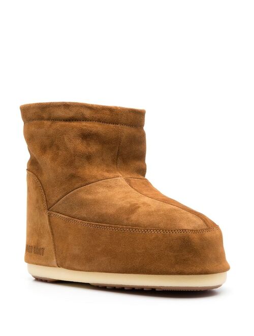 Moon Boot Icon Low suede snow boots