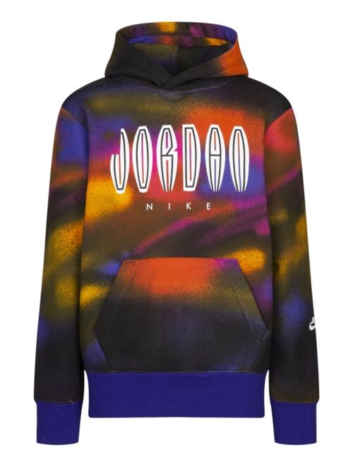 Jordan Big Boys Pullover MVP Printed Hoodie